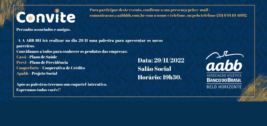 Convite Clube aquabeat - Outros itens para comércio e escritório - Centro, Belo  Horizonte 1258285648